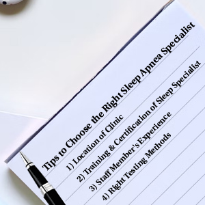 4 Tips to Choose the Right Sleep Apnea Specialist